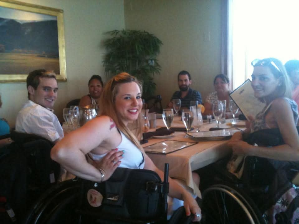 Community dinner — members sharing a meal