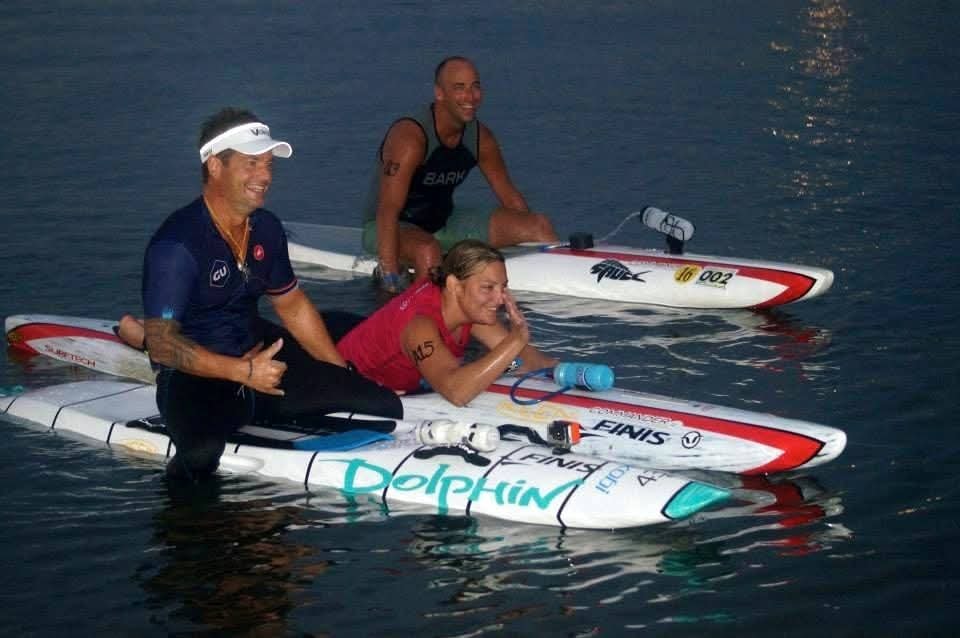 Adaptive windsurfing — on the water